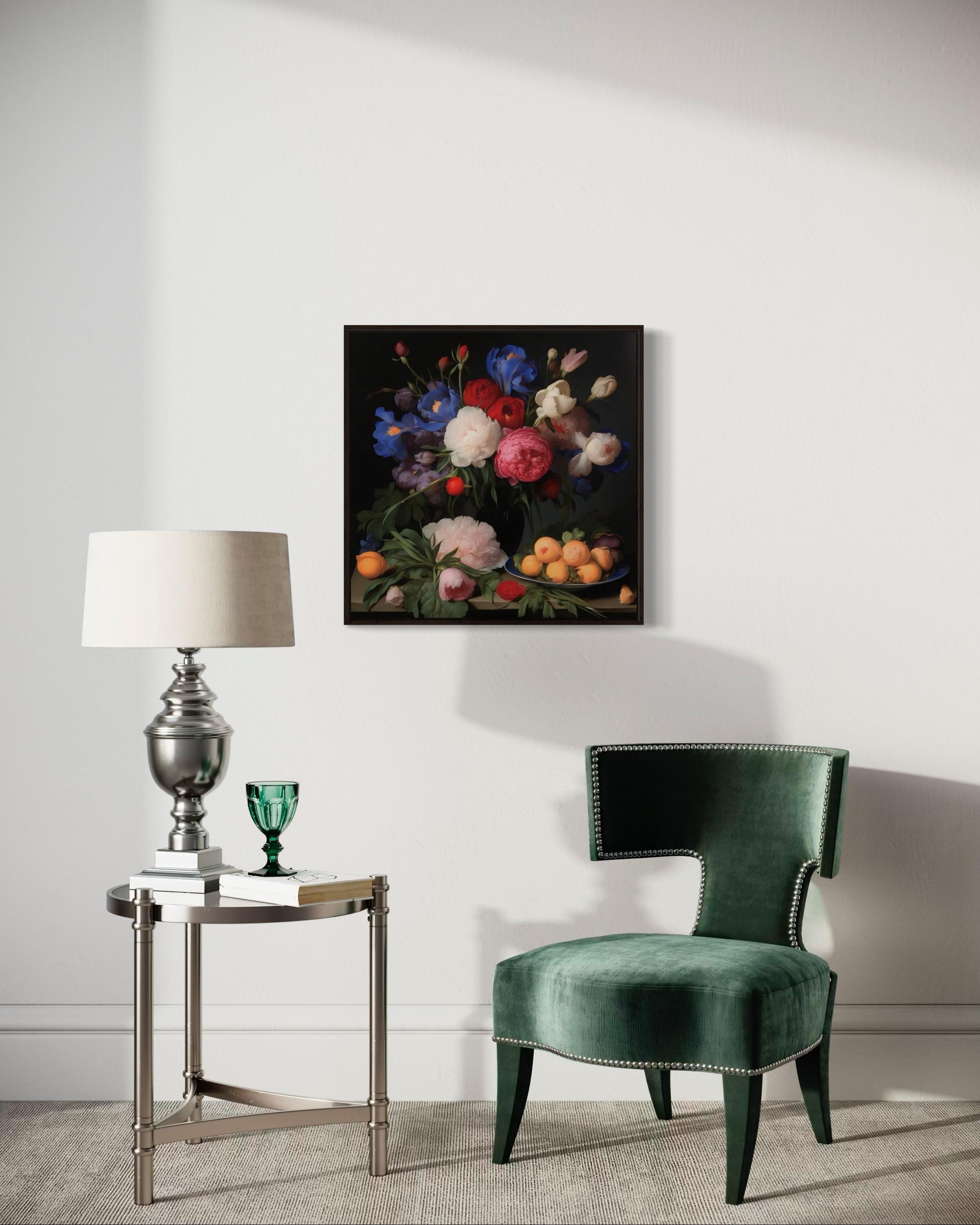 Natura morta, 60х60 cm, stampa su tela. Edizione 10 pezzi. in vendita 4