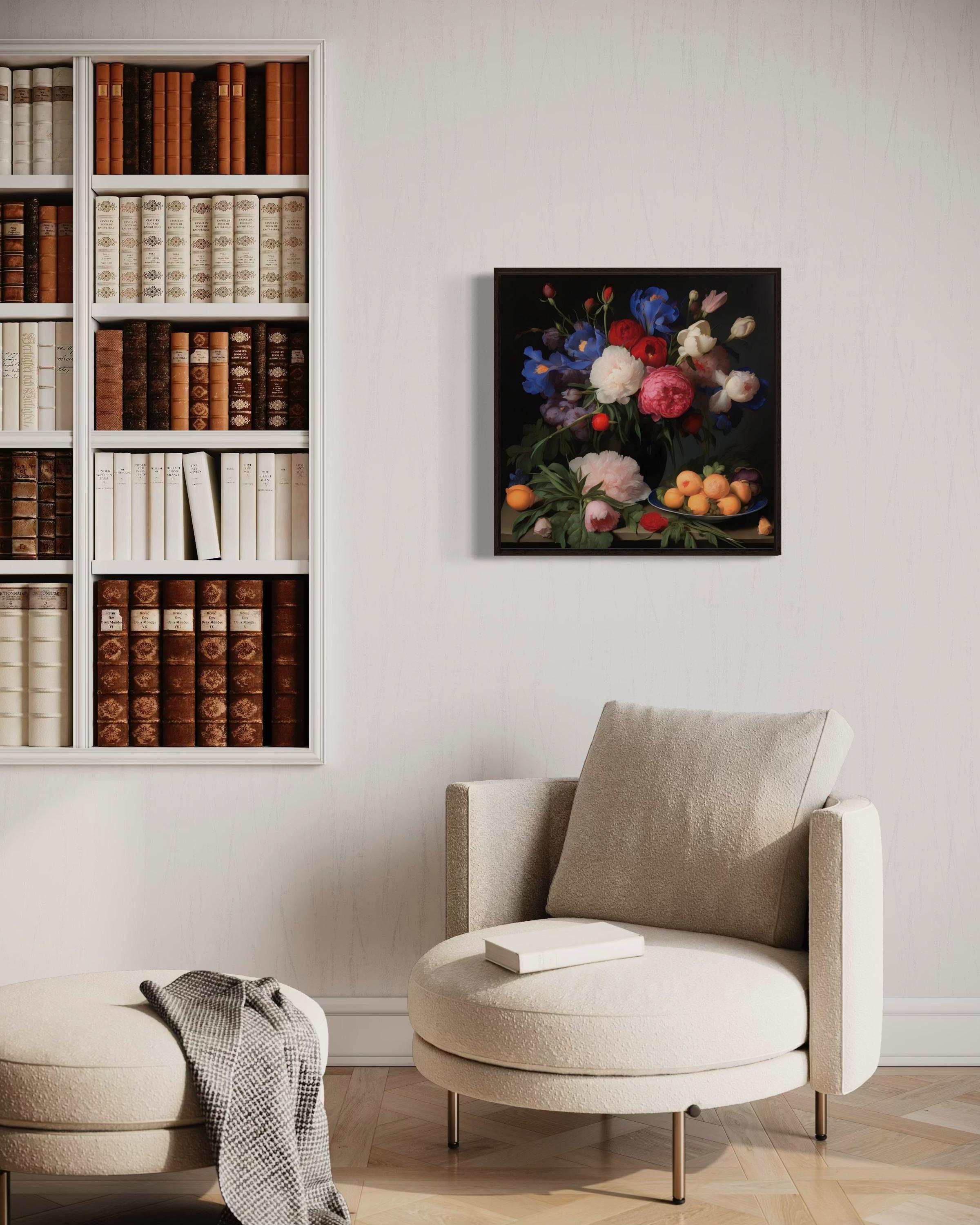 Natura morta, 60х60 cm, stampa su tela. Edizione 10 pezzi. in vendita 5