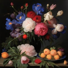 Bodegón , 60х60cm, impresión sobre lienzo.Edición 10 uds.