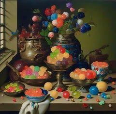 Still life , 70х70cm, print on canvas