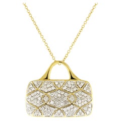 Pendentif porte-monnaie en diamant Mirabelle