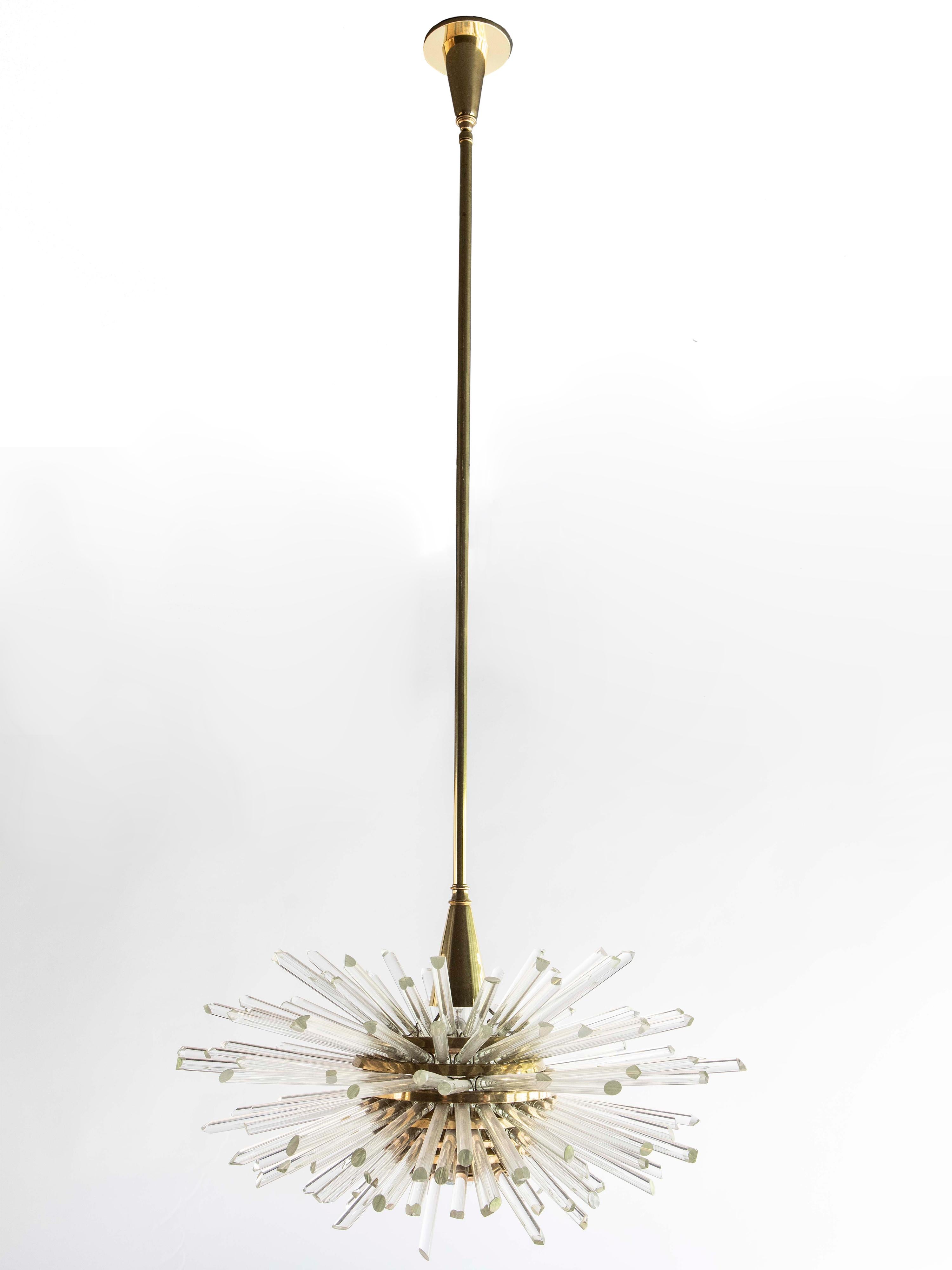 1970s Miracle chandelier by Bakalowits and Sohne, in the iconic Austrian 