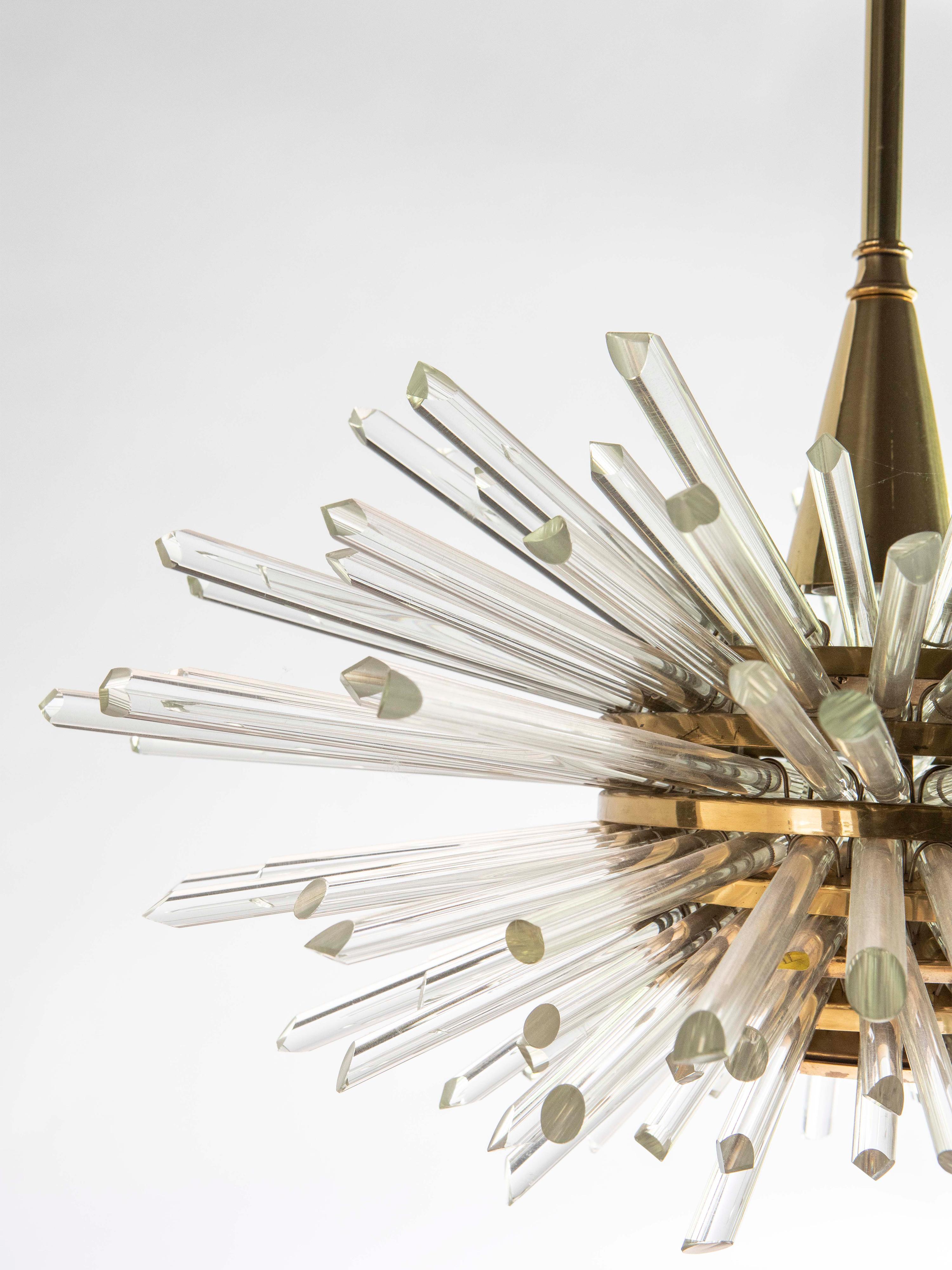 Miracle Chandelier by Bakalowits, 1970s, Austrian In Good Condition In Chicago, IL
