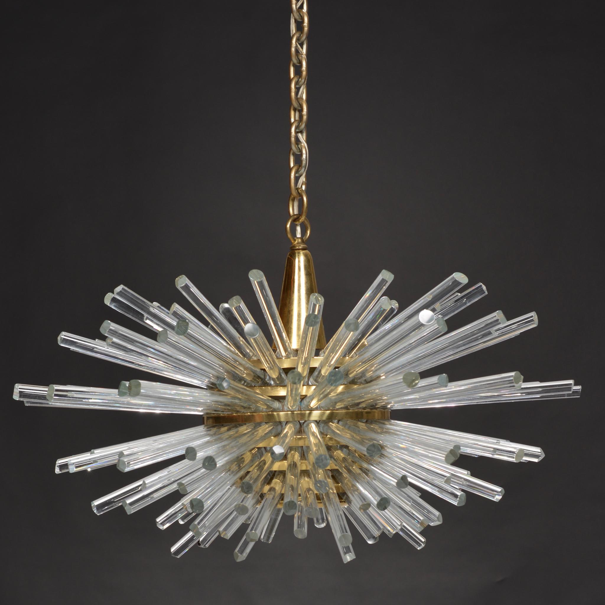 Mid-Century Modern 'Miracle' Chandelier by Bakalowits & Söhne For Sale