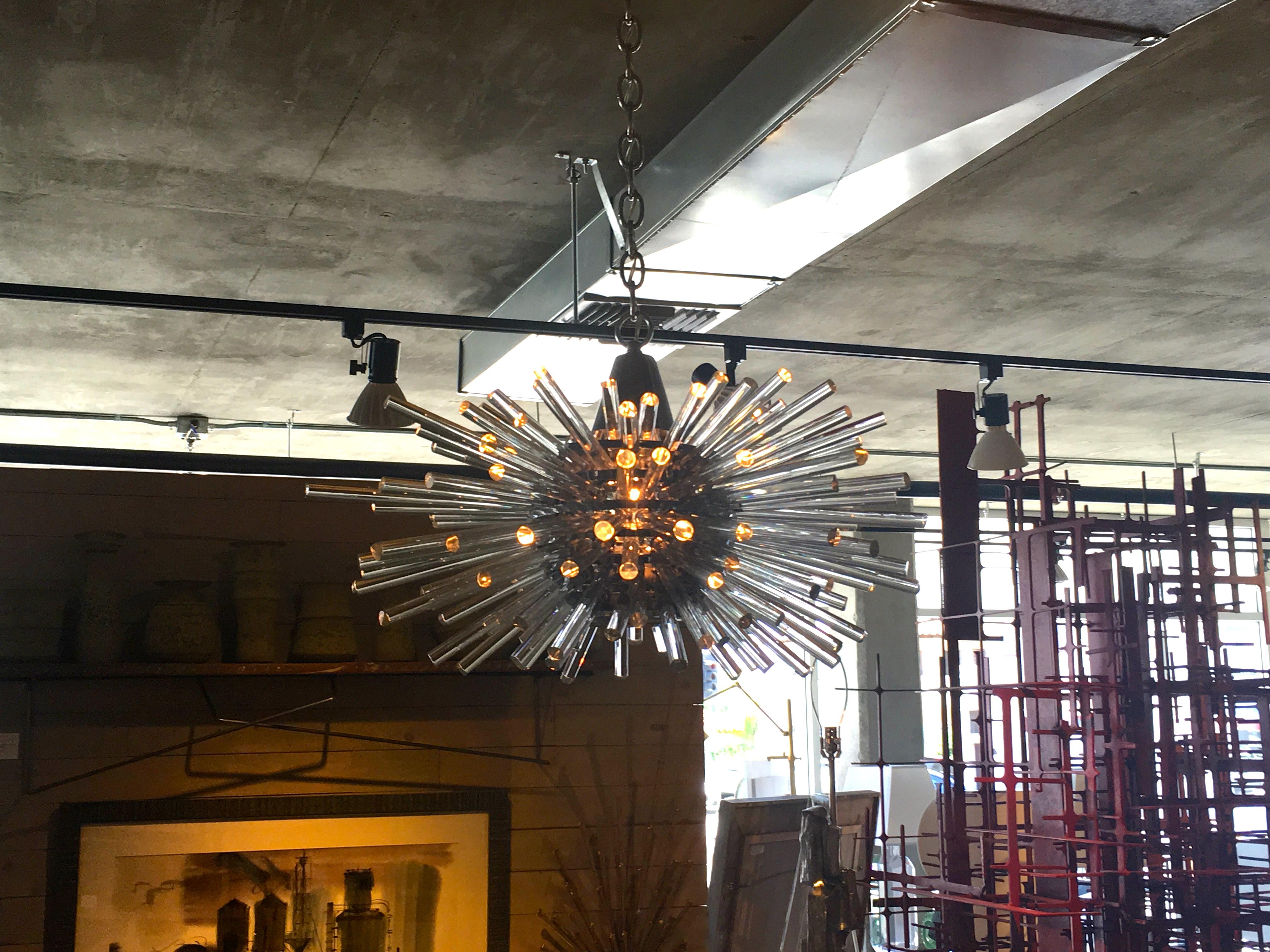 Mid-20th Century Miracle Chandelier by Bakalowits & Sohne
