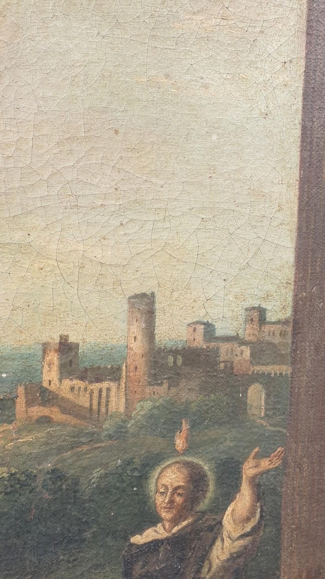 I miracoli di Vincent Ferrer, scuola del XVIII secolo in vendita 11