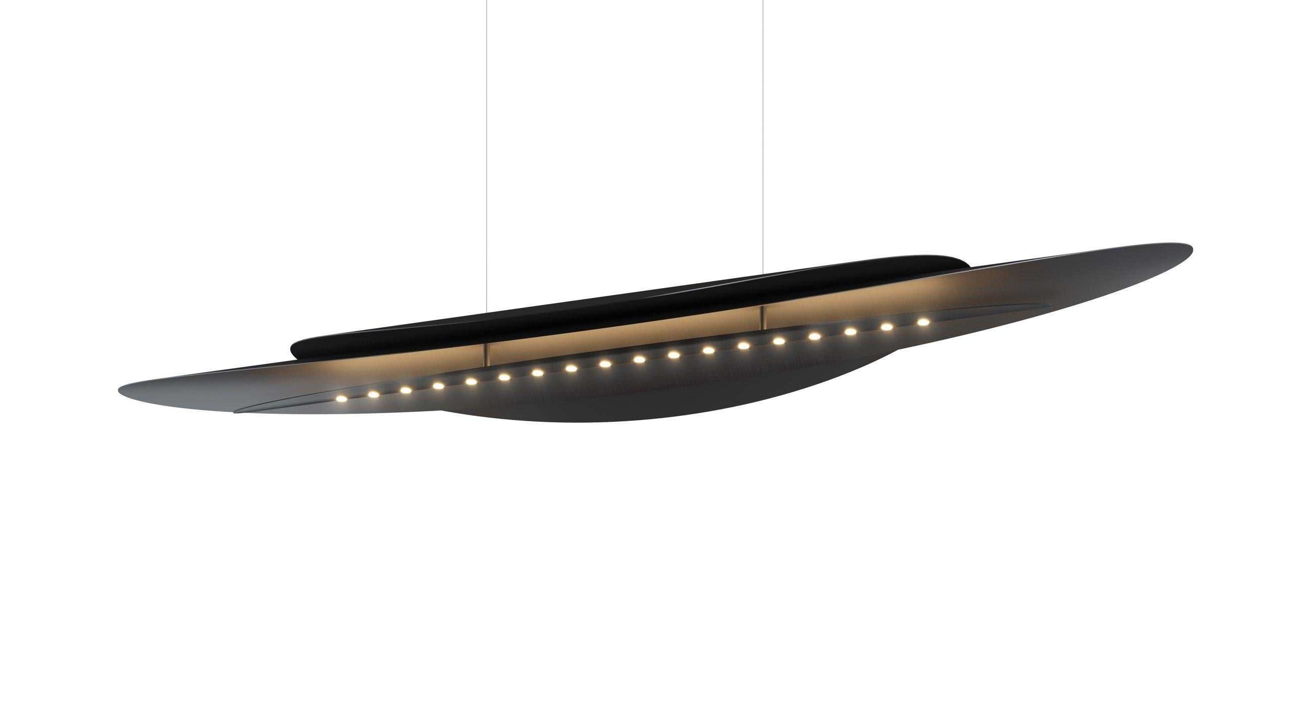 Olandese Lampada a sospensione contemporanea Mirage 170 Greene & Greene in alluminio di JSPR in vendita