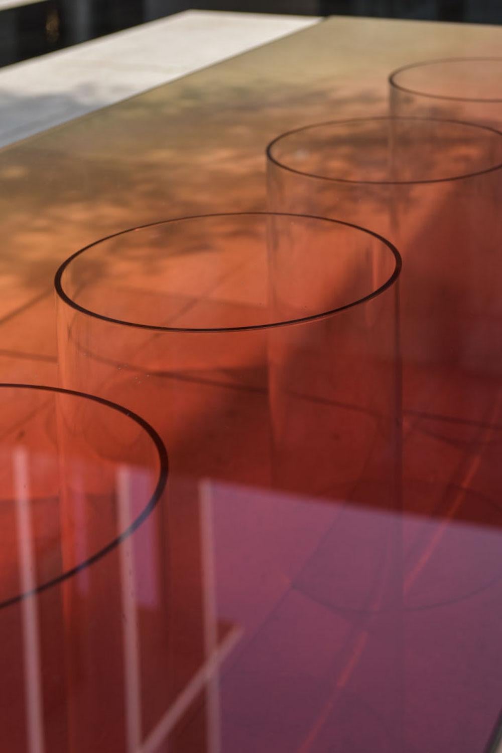 Contemporary Mirage Glass Table by Sabine Marcelis for Collectional