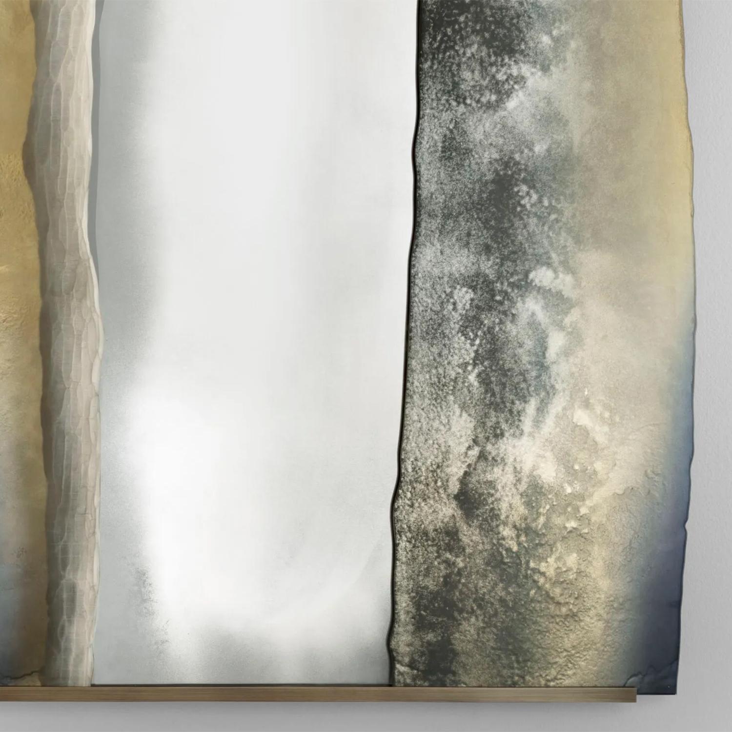 XXIe siècle et contemporain Mirage I Miroir en verre en vente