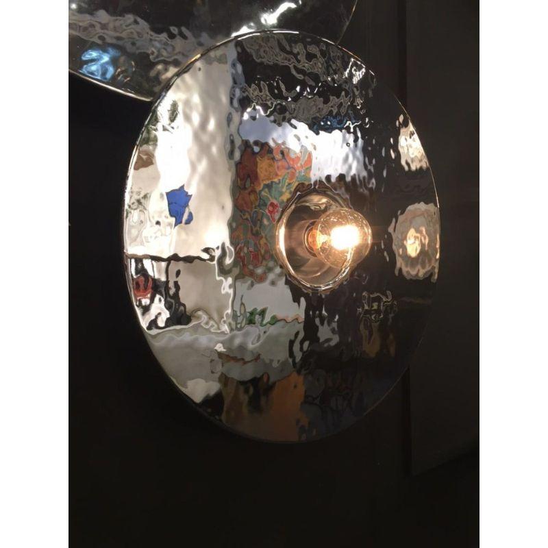 Mirage Wall Light, Silver & Large by RADAR In New Condition For Sale In Geneve, CH