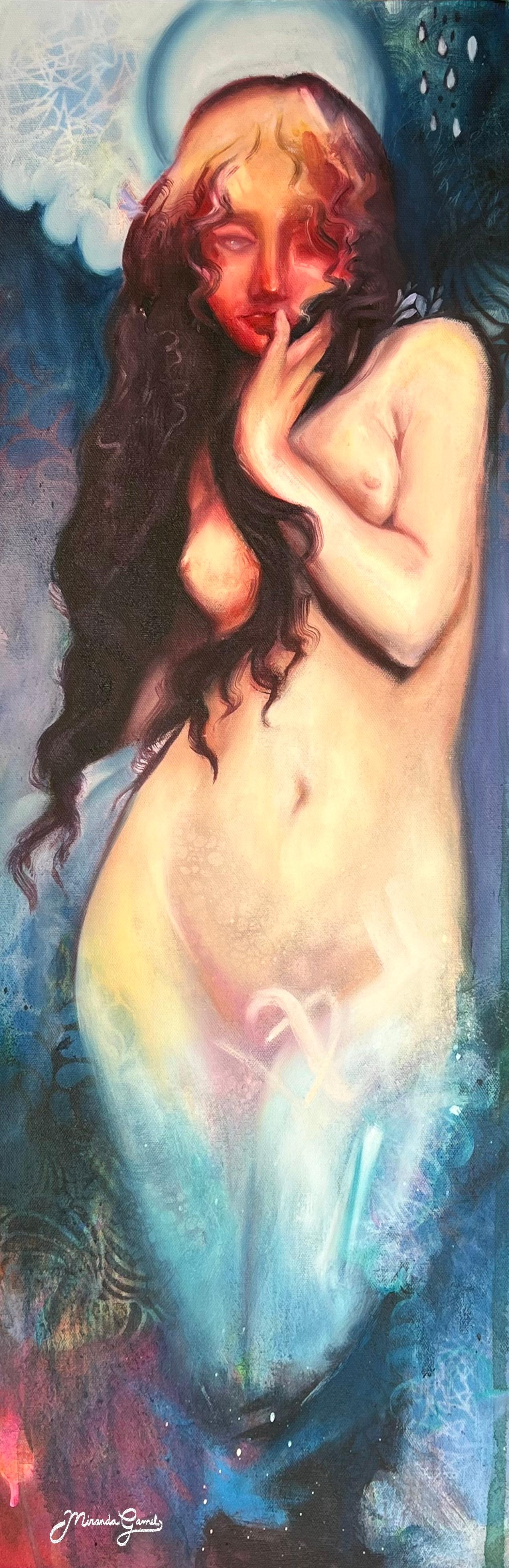 Venus, Ölgemälde – Art von Miranda Gamel