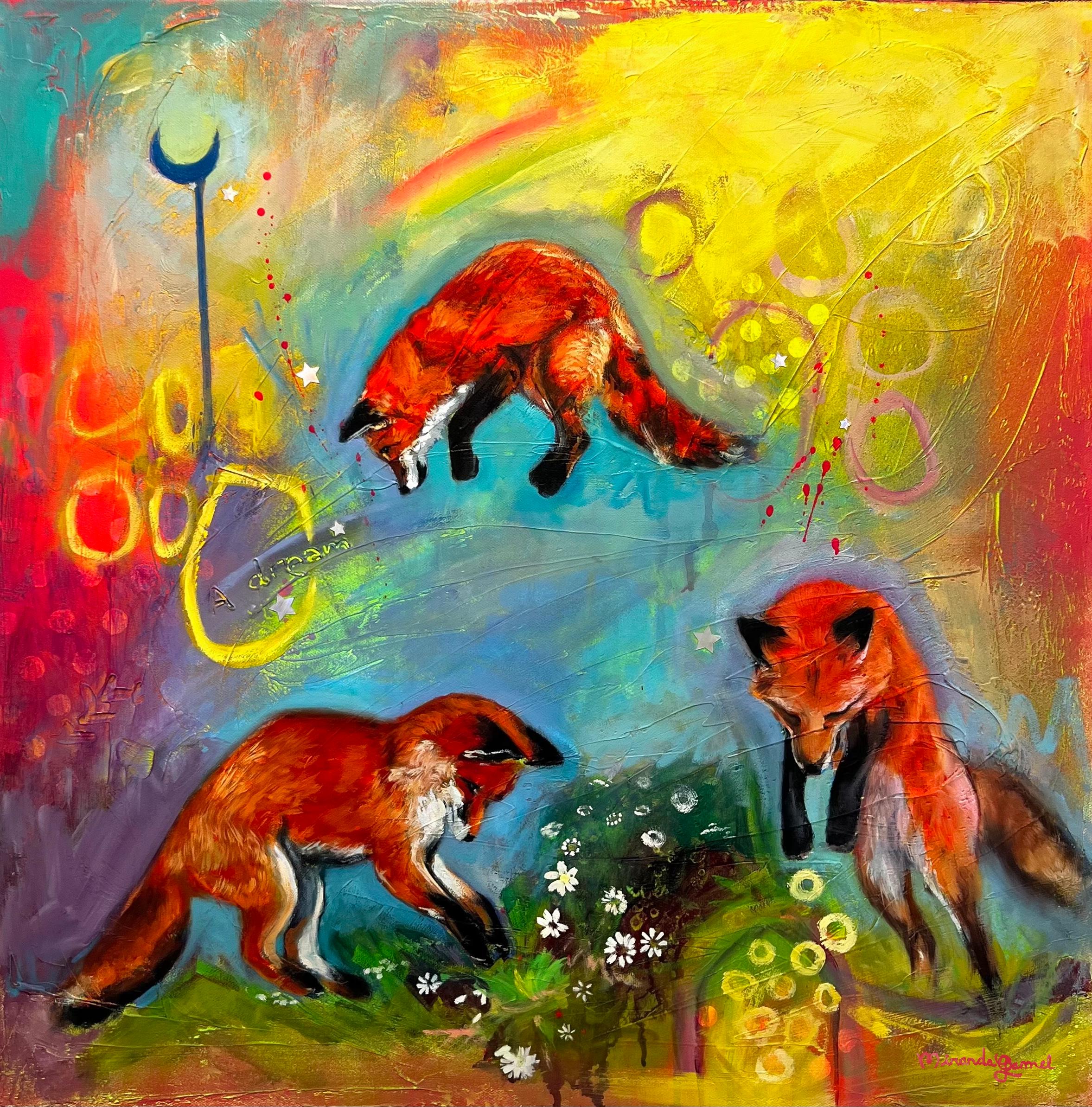 Work or Play?, Oil Painting