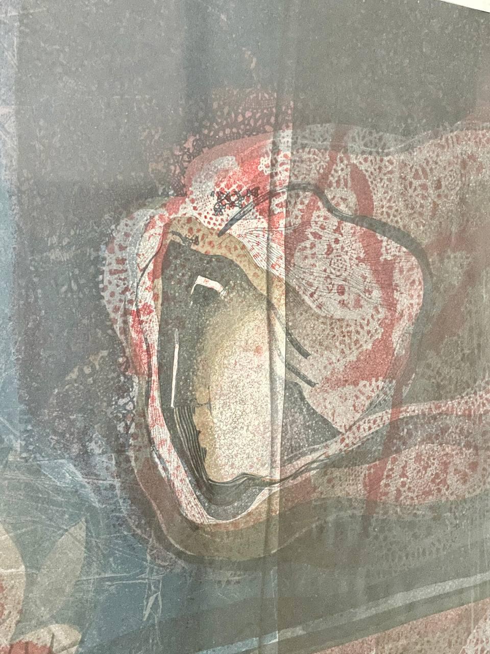 Miranda Mon Amour - Signierte Lithographie in limitierter Auflage von Alvar Suñol (43/99) im Angebot 1