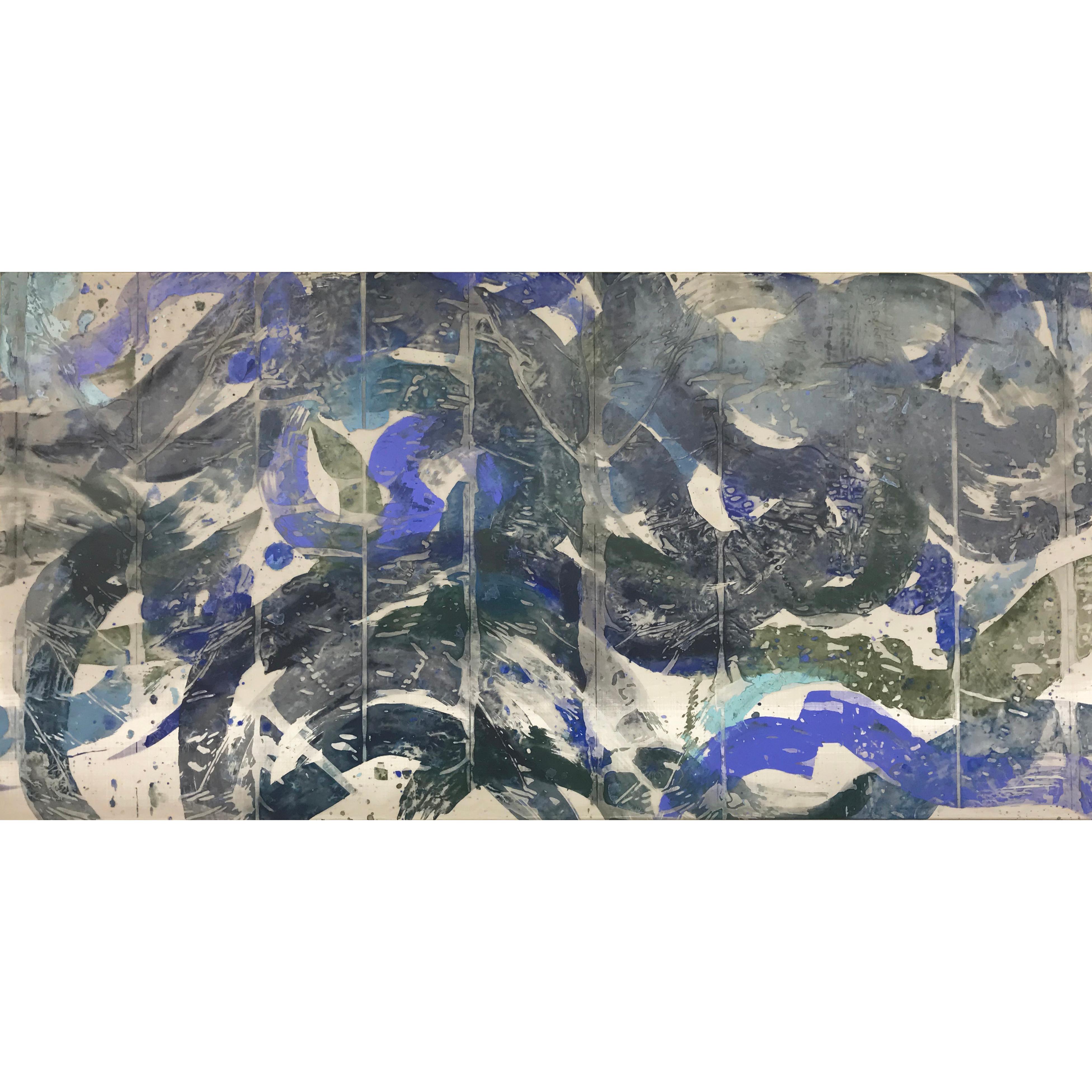 Mirang Wonne Abstract Painting - Ocean Light 3672-6