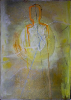 Mircea Marosin (1921-2007) - 20th Century Oil, Figure Of Light