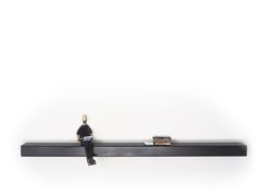 The writer - zeitgenössische Bronzeskulptur mit Mann und Schreibmaschine