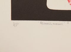 Miscellaneous II/Tango, acquaforte d'arte popolare di Mireille Kramer