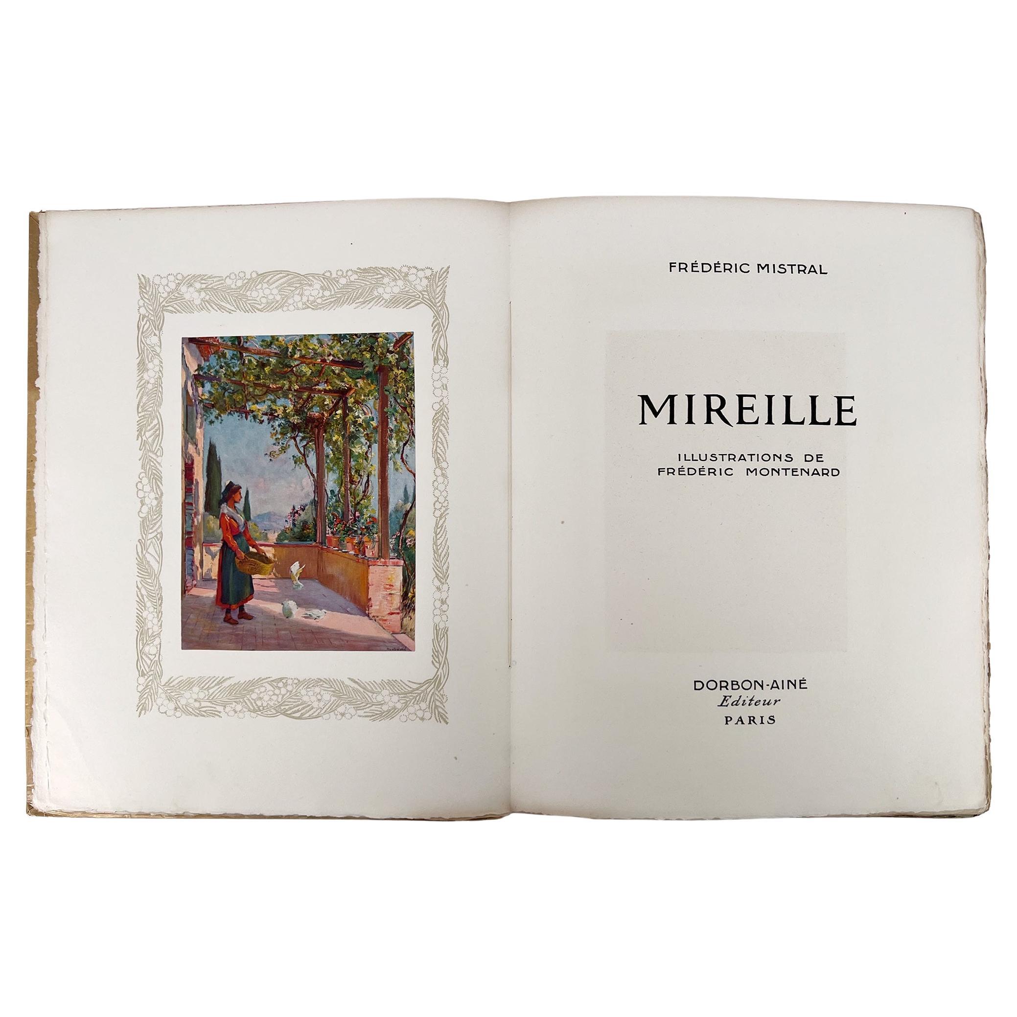 Mireille [Mirèio] di Frédéric Mistral, illustrato da F. Montenard in vendita