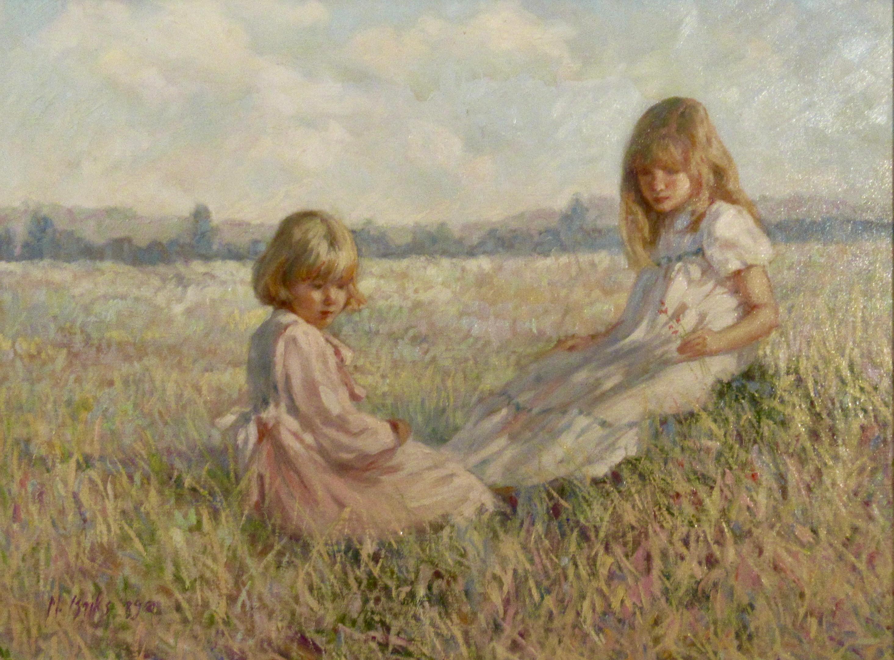 Hermanas - Painting de Miriam Briks