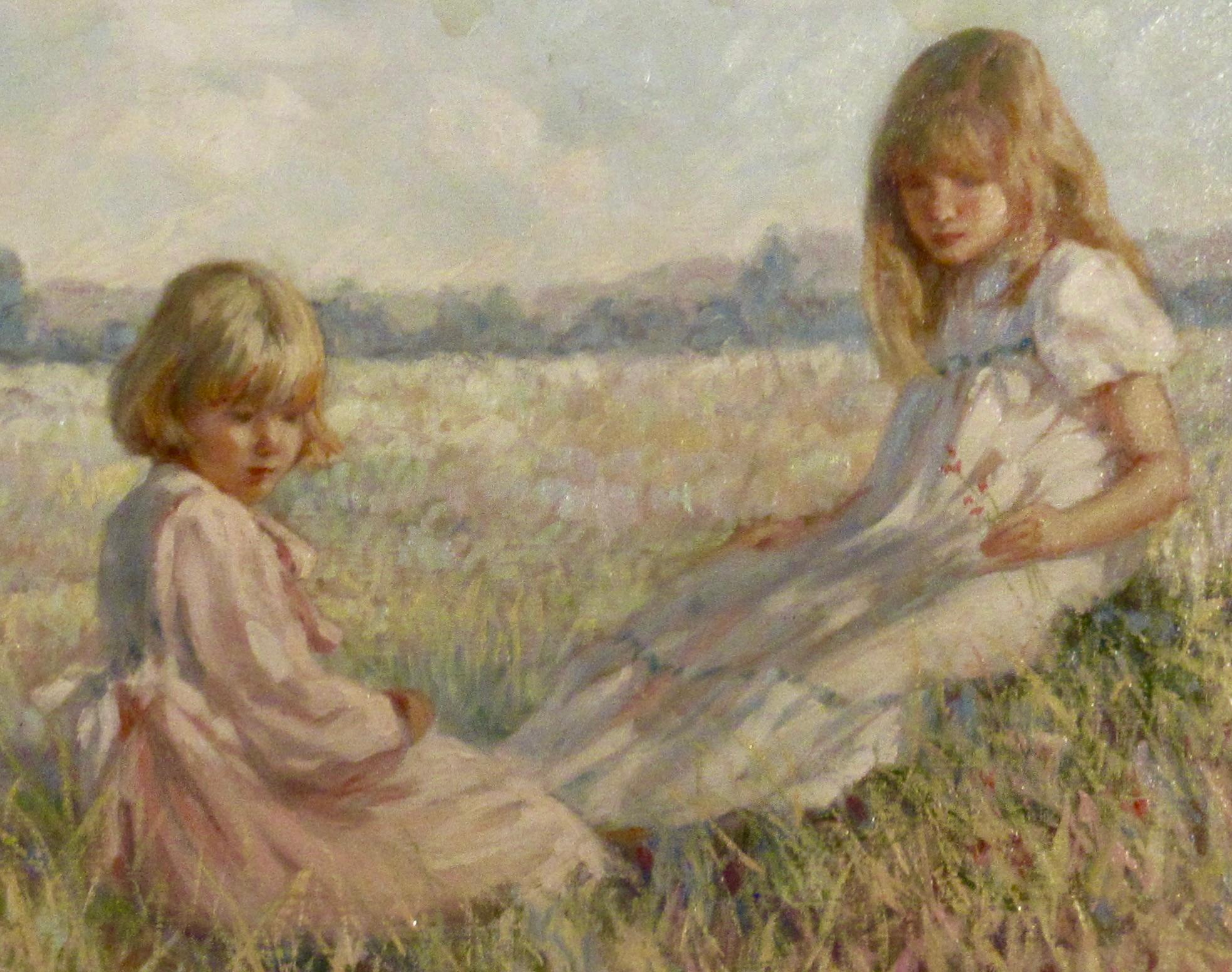 Hermanas - Painting Impresionista de Miriam Briks