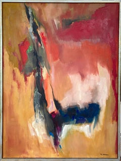 "Composizione Rosso e Oro"