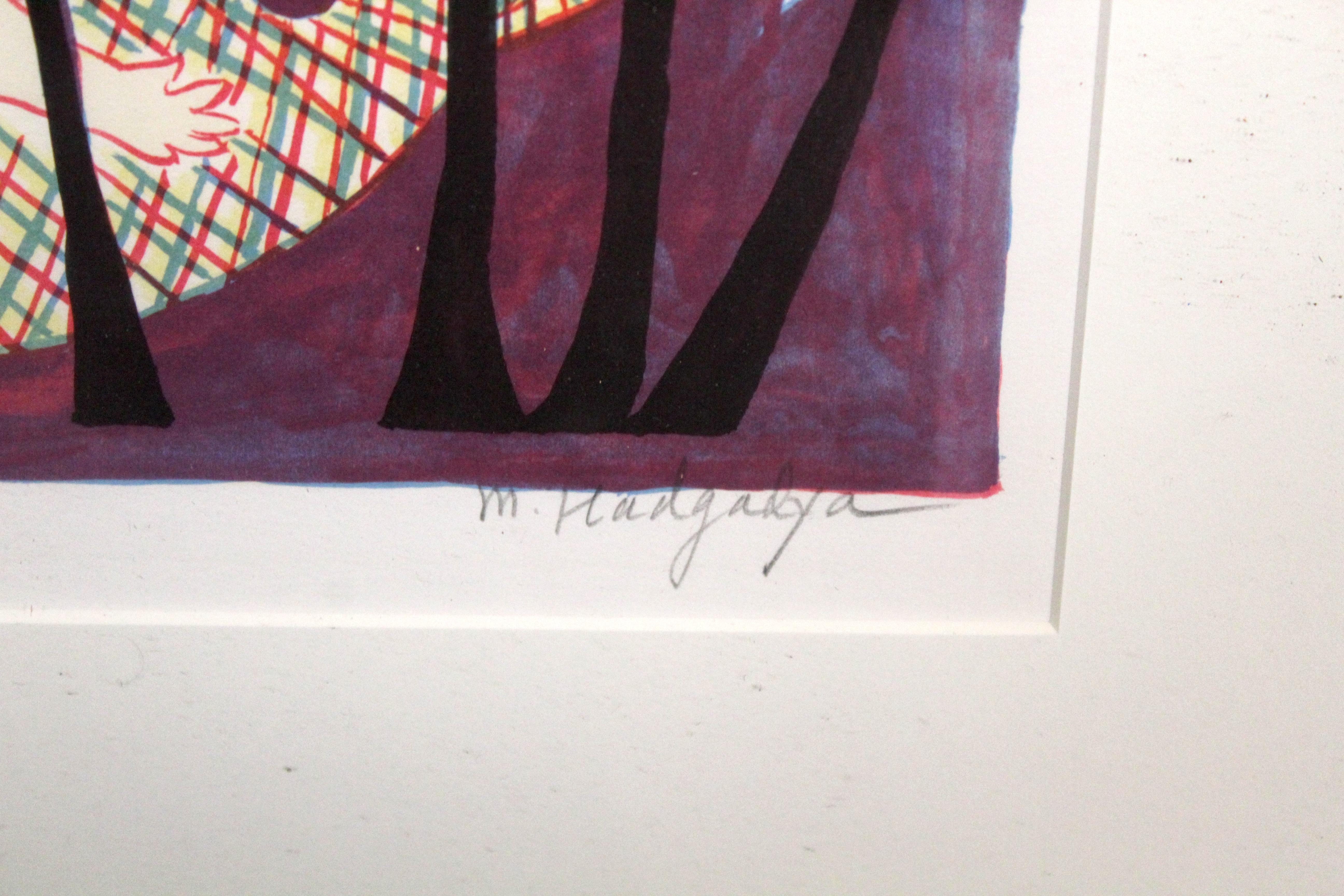 Miriam Hadgadya, Gemälde #29/200 im Zustand „Gut“ im Angebot in Brooklyn, NY