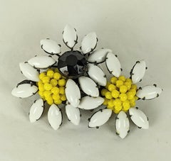 Miriam Haskell Daisy Cluster Brooch