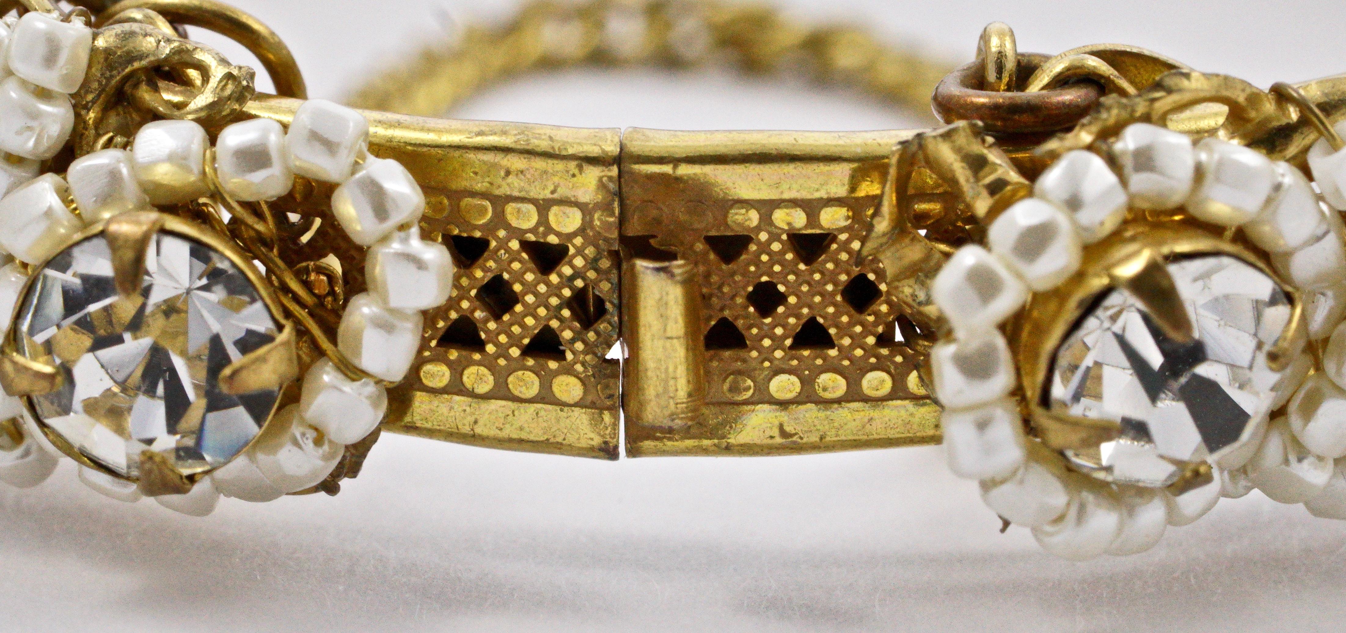 miriam haskell pearl bracelet