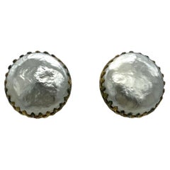 Miriam Haskell, grandes boucles d'oreilles à clip