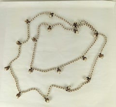 Miriam Haskell Pearl Pendant Lariat