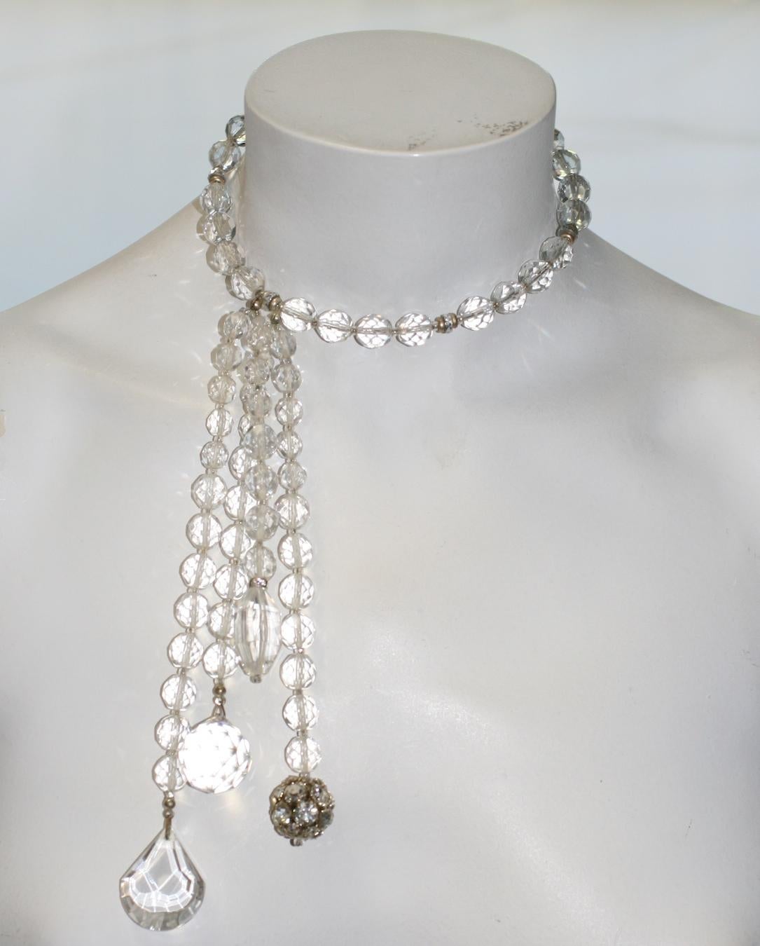 unusual silver necklace