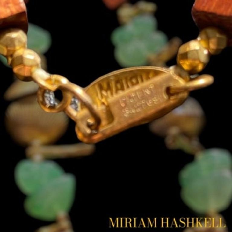 miriam haskell necklace vintage