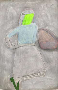 Girl with Green Shoes