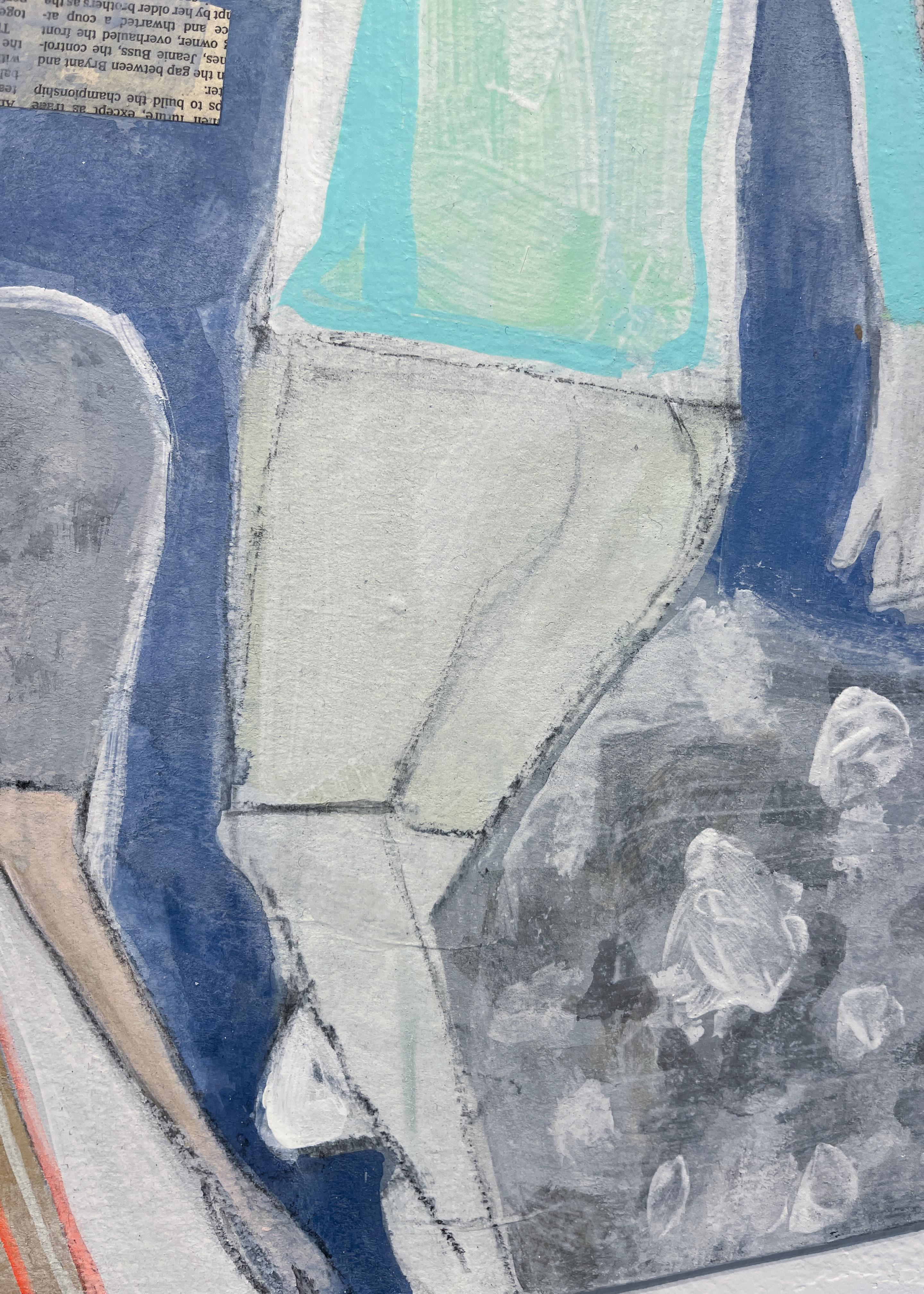 Due figure (Gonna a righe) in vendita 1