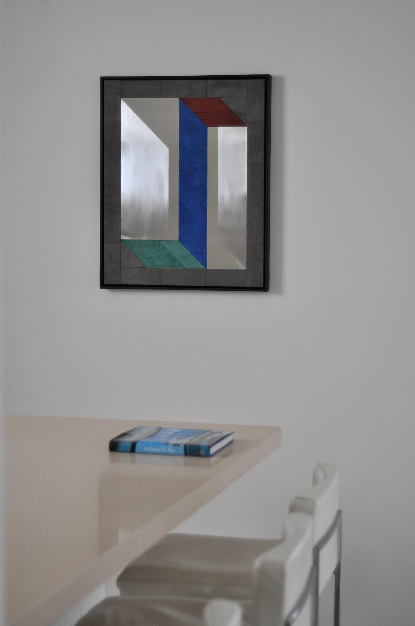 Miriam Loellmann, Innere Harmonie, contemporary geometric artwork, framed For Sale 10