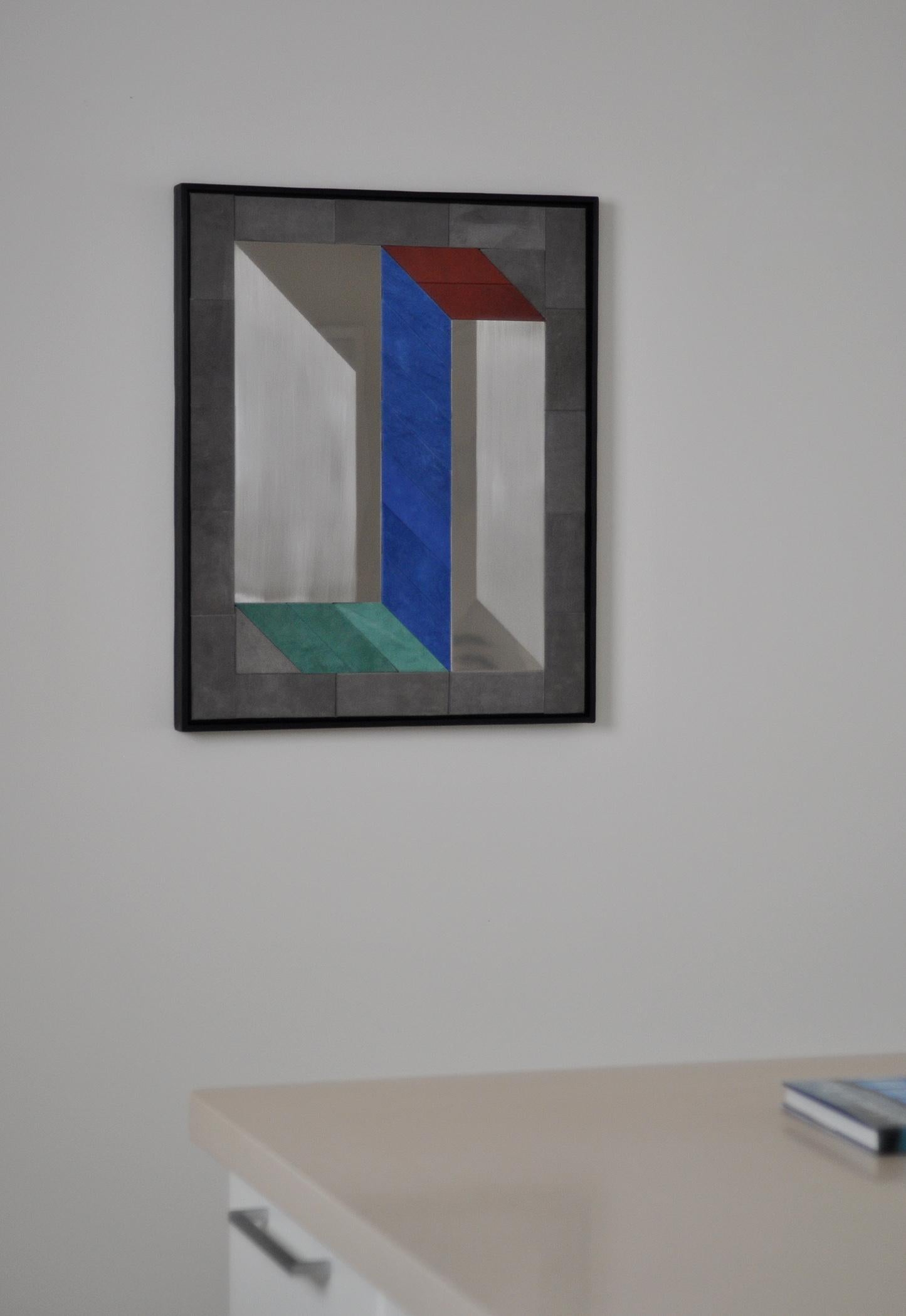 Miriam Loellmann, Innere Harmonie, contemporary geometric artwork, framed For Sale 11