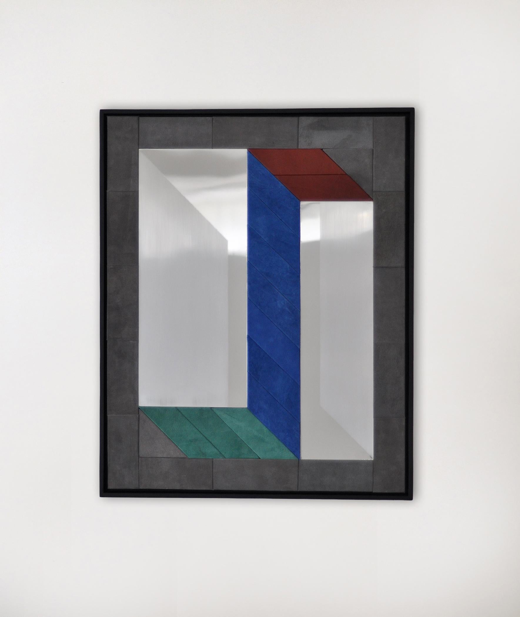 Miriam Loellmann, Innere Harmonie, contemporary geometric artwork, framed For Sale 1