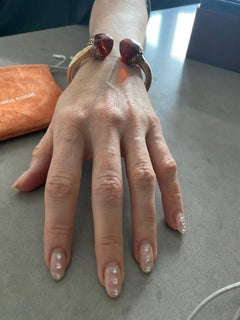 Miriam Salat Addiction Pyramid Wine Bangle