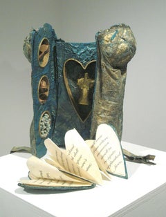 Of The Errors of My Heart Too Numerous to Count - Unique Artist Book Sculpture