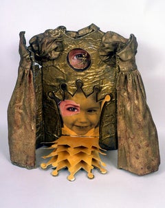 "Princess Almost Perfect", Artist Book Sculpture with Found Objects