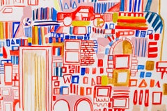 Parish Route Print on Hahnemuhle Paper, Unframed Contemporary Art
