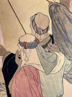 Biblical Story illustration Art for Religious Magazine Cover