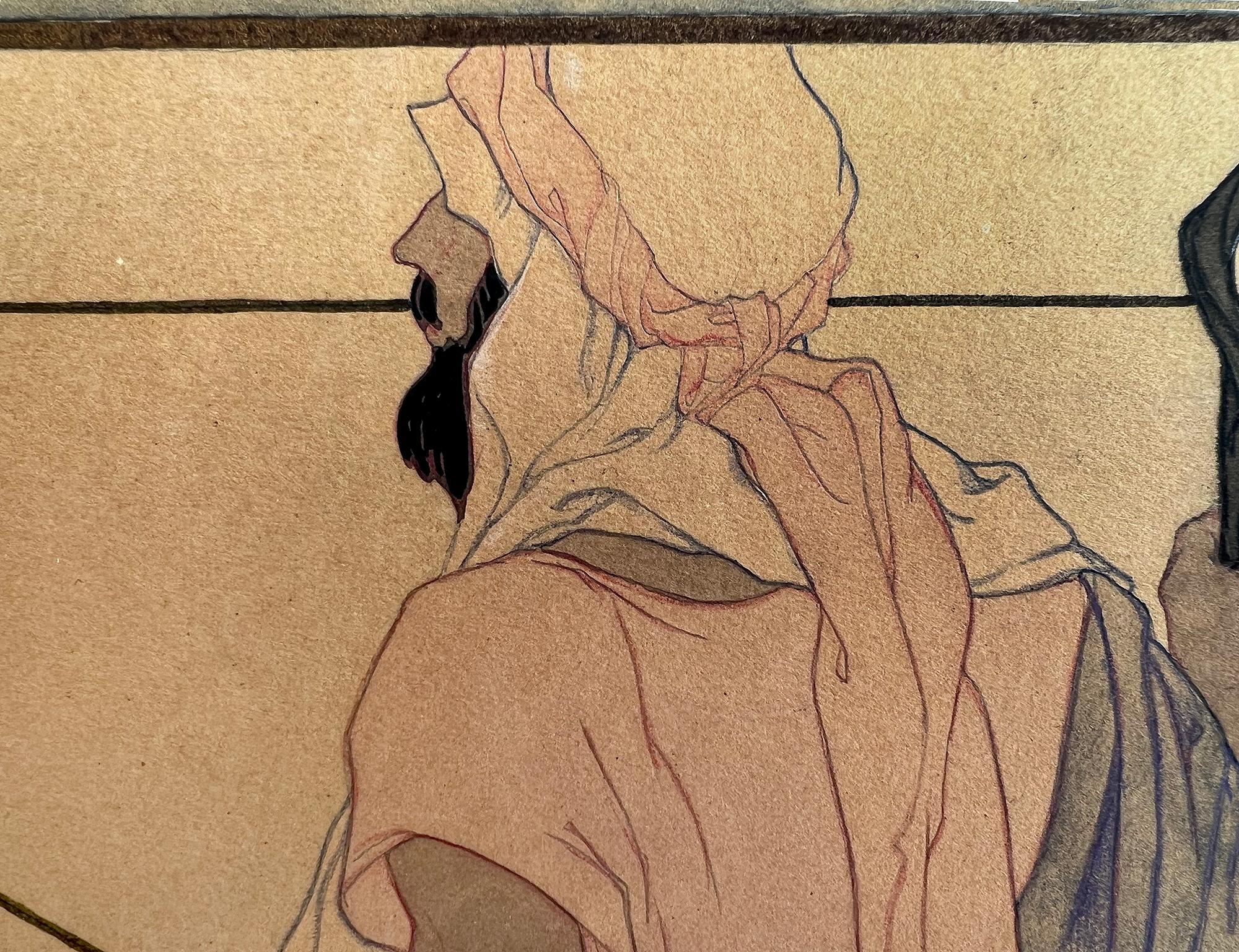Miriam Story Hurford  était une illustratrice américaine prolifique et majeure des années 1930 aux années 1950.  Elle travaillait pour des couvertures de magazines féminins, de magazines d'intérieur et de magazines religieux.  Ce travail dépeint t 