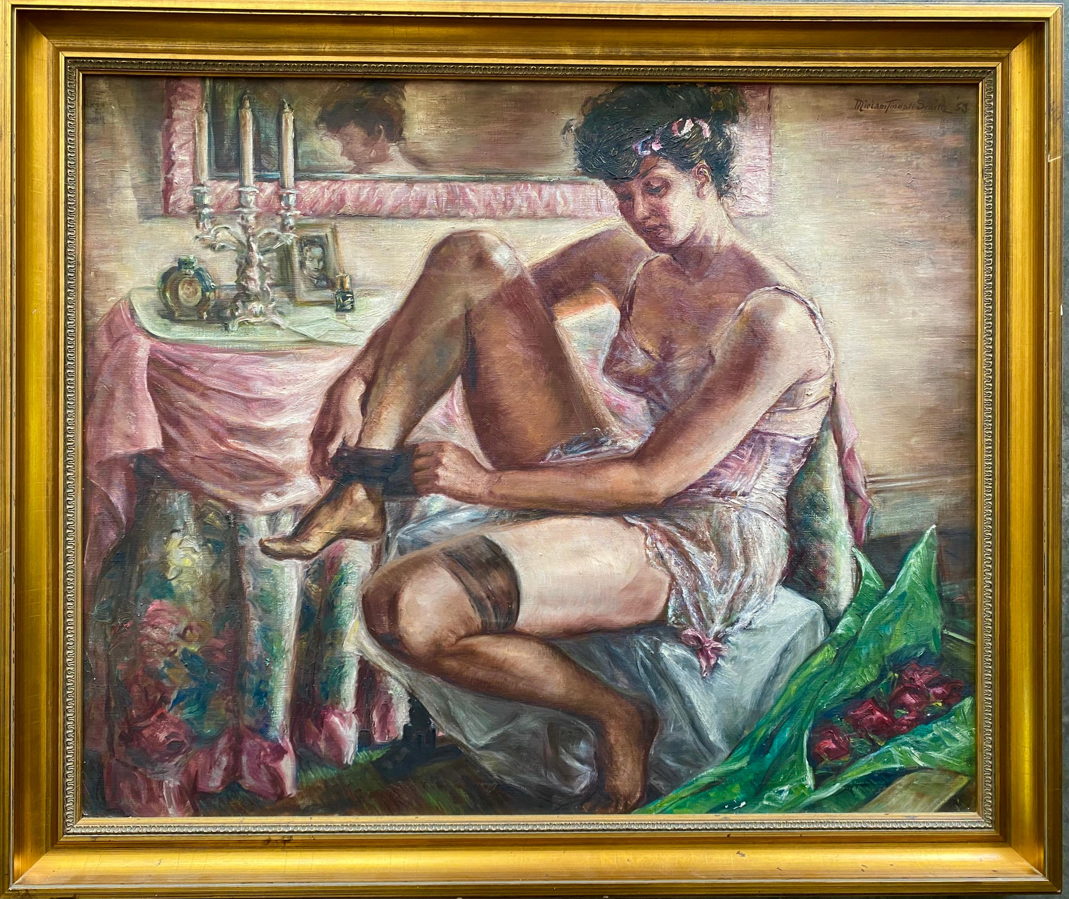 Figurative Painting di Miriam Tindall Smith - Vestizione