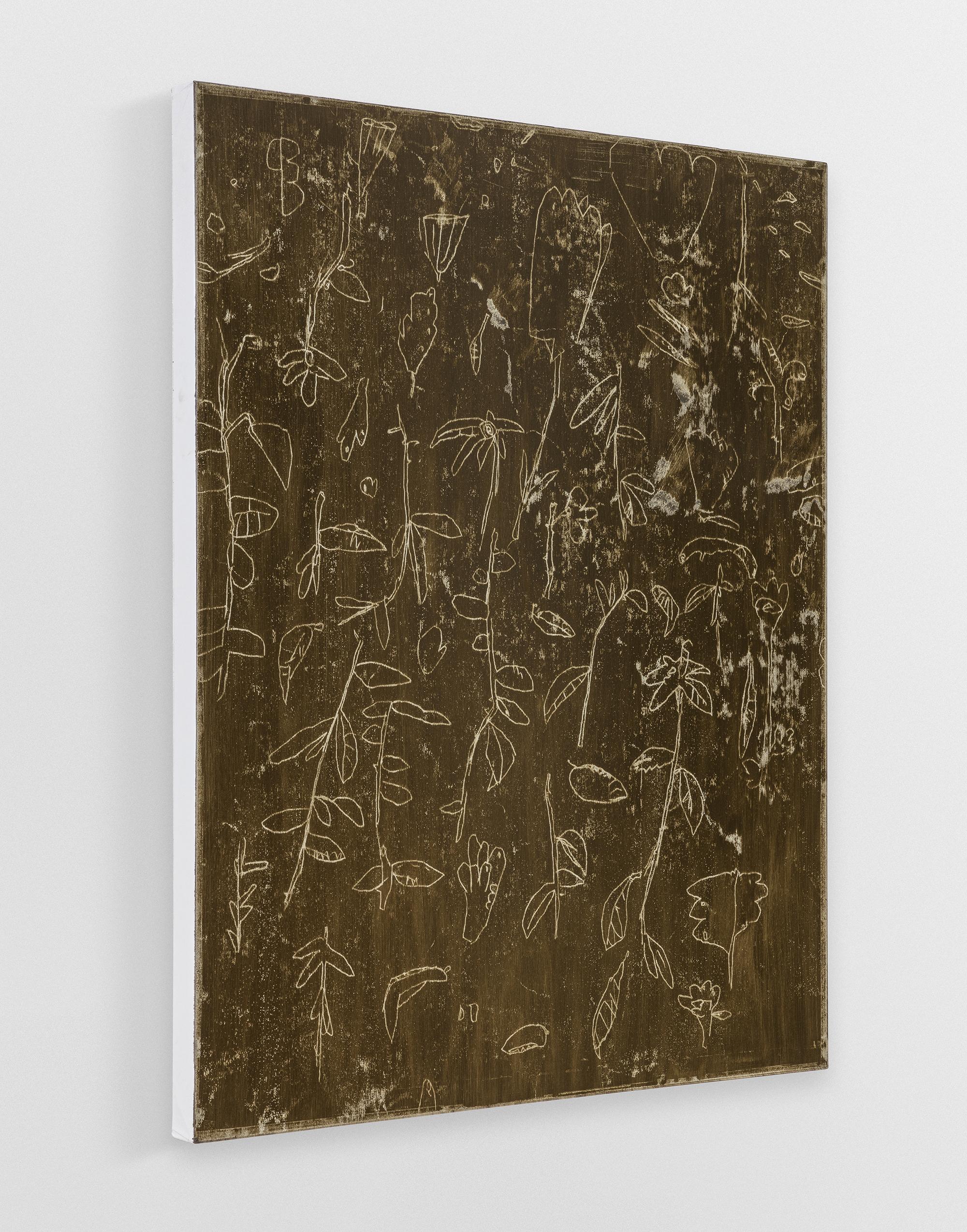 ABSTRACT Mirko Baricchi Oil Gestural Landscapes Flora Earth Tones Mixed media For Sale 2