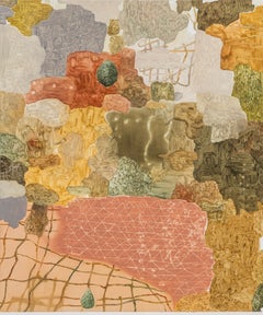 ABSTRACT Mirko Baricchi Oil Gestural Landscapes Flora Earth Tones Mixed media