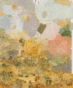 ABSTRACT Mirko Baricchi Oil Gestural Landscapes Flora Earth Tones Mixed media