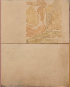 Abstract Oil Painting by Mirko Baricchi – Minimal Contemporary Composition