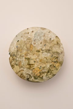 Abstract Oil Painting by Mirko Baricchi – Minimal Contemporary Composition