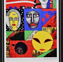 Faces  - Inkjet Print by Mirko Tangherlini- 2023
